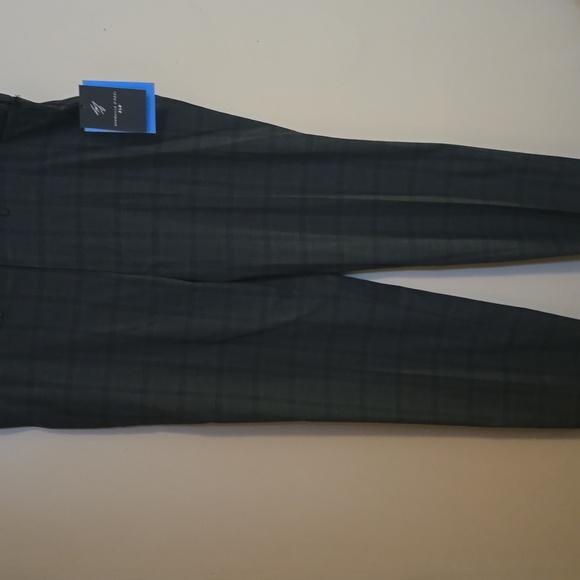 Shaquille O'Neal Other - New Shaquille O'Neal Men's Size 48x32 Gray Plaid‎ Dress Pants Trousers